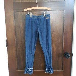 Matilda Jane Bright Eyes Jeggings sz 8 EUC